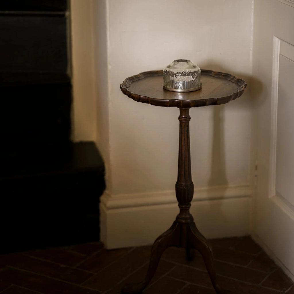 Scandi Stripe Handblown Candle Dome - Small 2