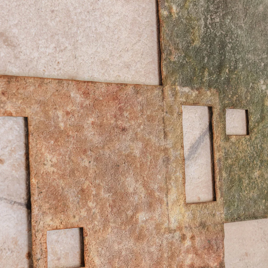 Kettlewell Rusted Iron Abstract Wall Art 95cm