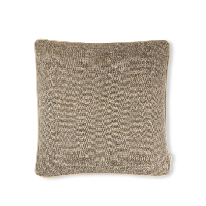Jasper Square Cushion | Tweed | Heather 50cm x 50cm
