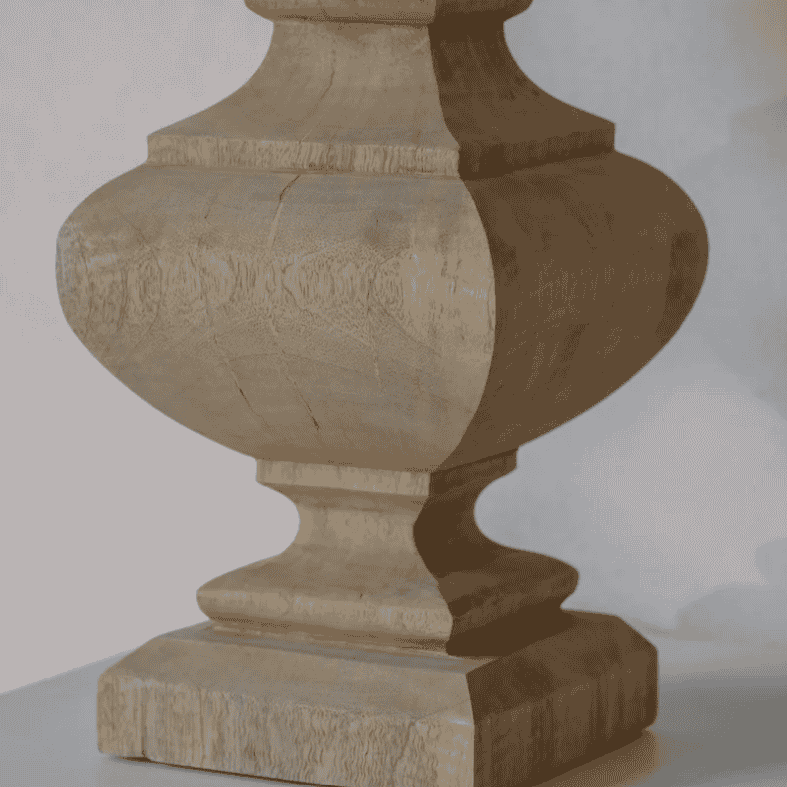 Dalhouise Wooden Tiered Table Lamp-C