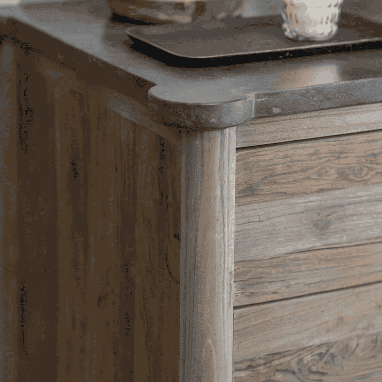 Hambledon Small Chest of Three Drawers 72cm