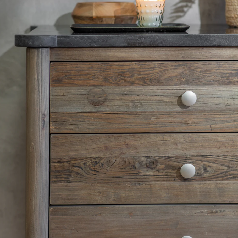Hambledon Small Chest of Three Drawers 72cm