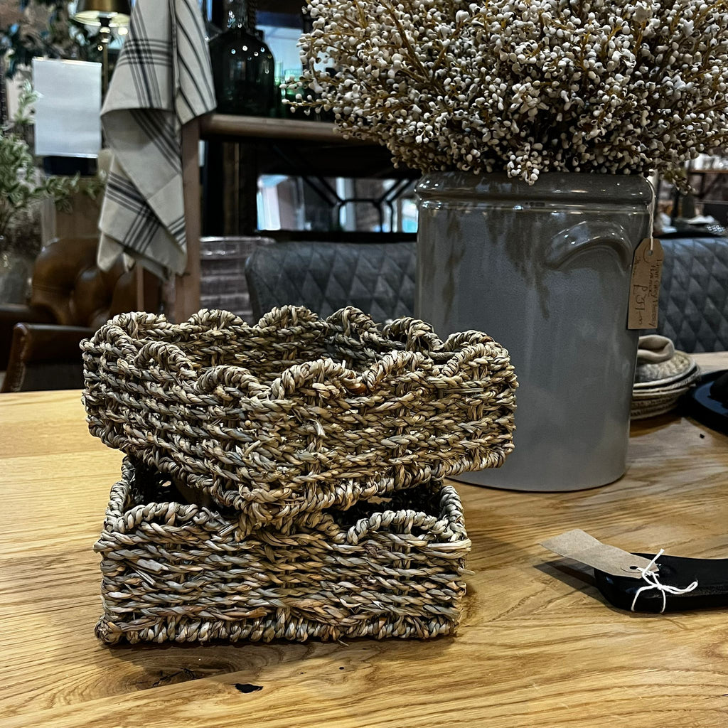 Seagrass Napkin Holder 18cm x 18cmB