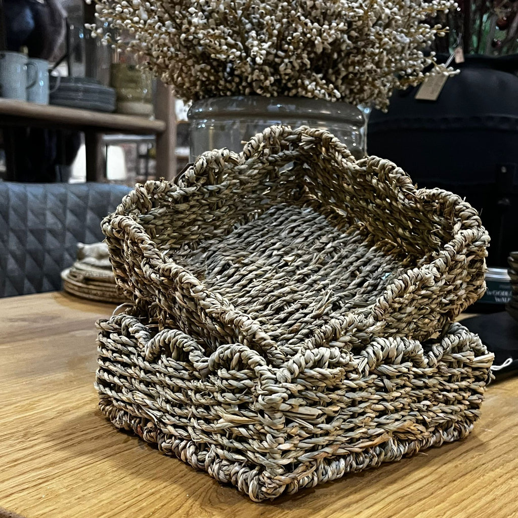 Seagrass Napkin Holder 18cm x 18cm