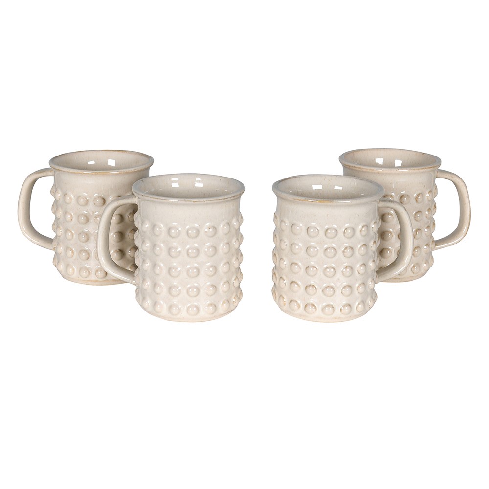Set of Four Bobble Mugs | Annie Mo's