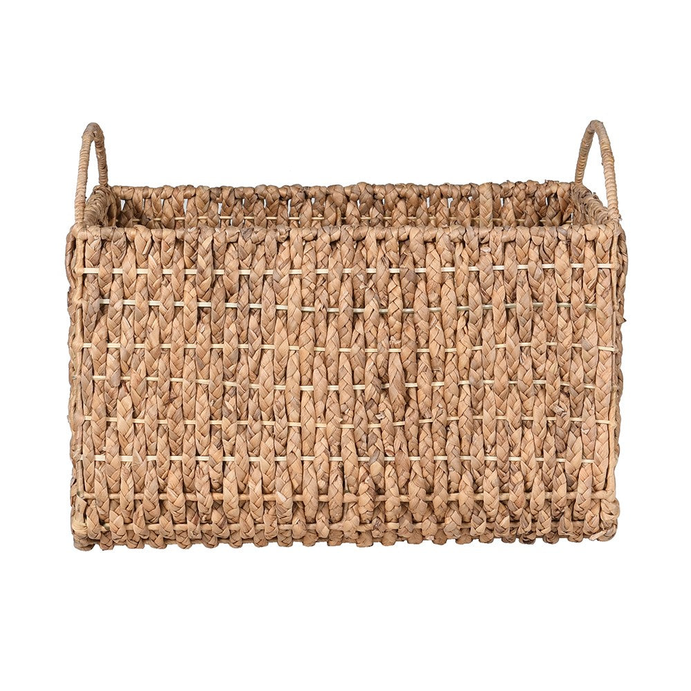 Set of Three Water Hyacinth Baskets