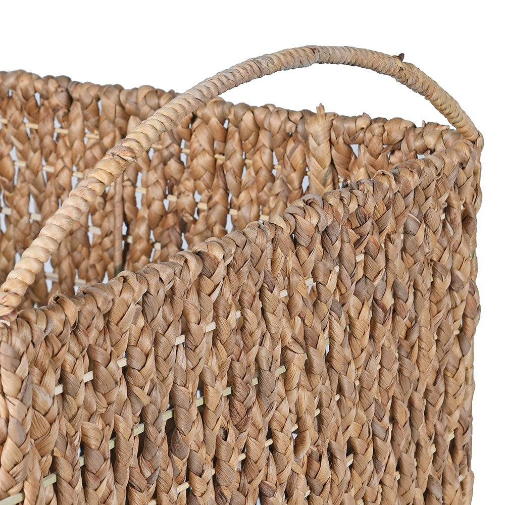 Set of Three Water Hyacinth Baskets