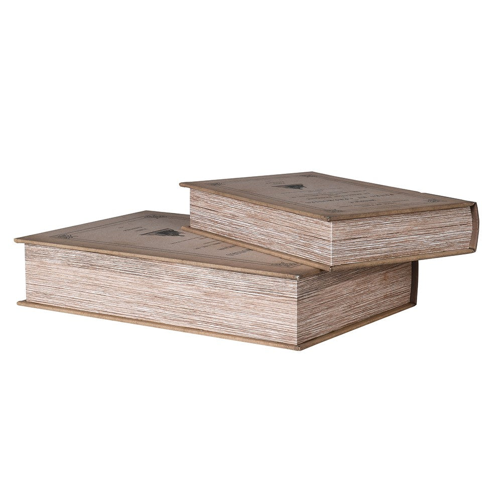 Set of 2 1899 Musique Book Boxes B