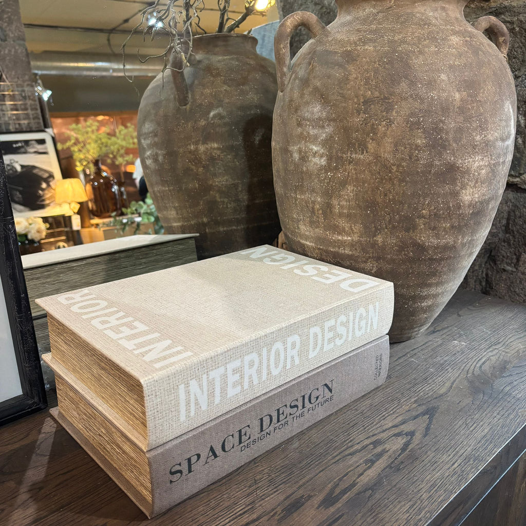 Set of Two Design Book BoxesC