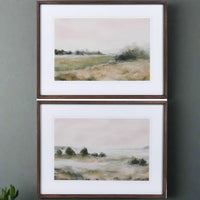 Set of Two Framed Shore Line Wall Prints 70cm | Annie Mo's
