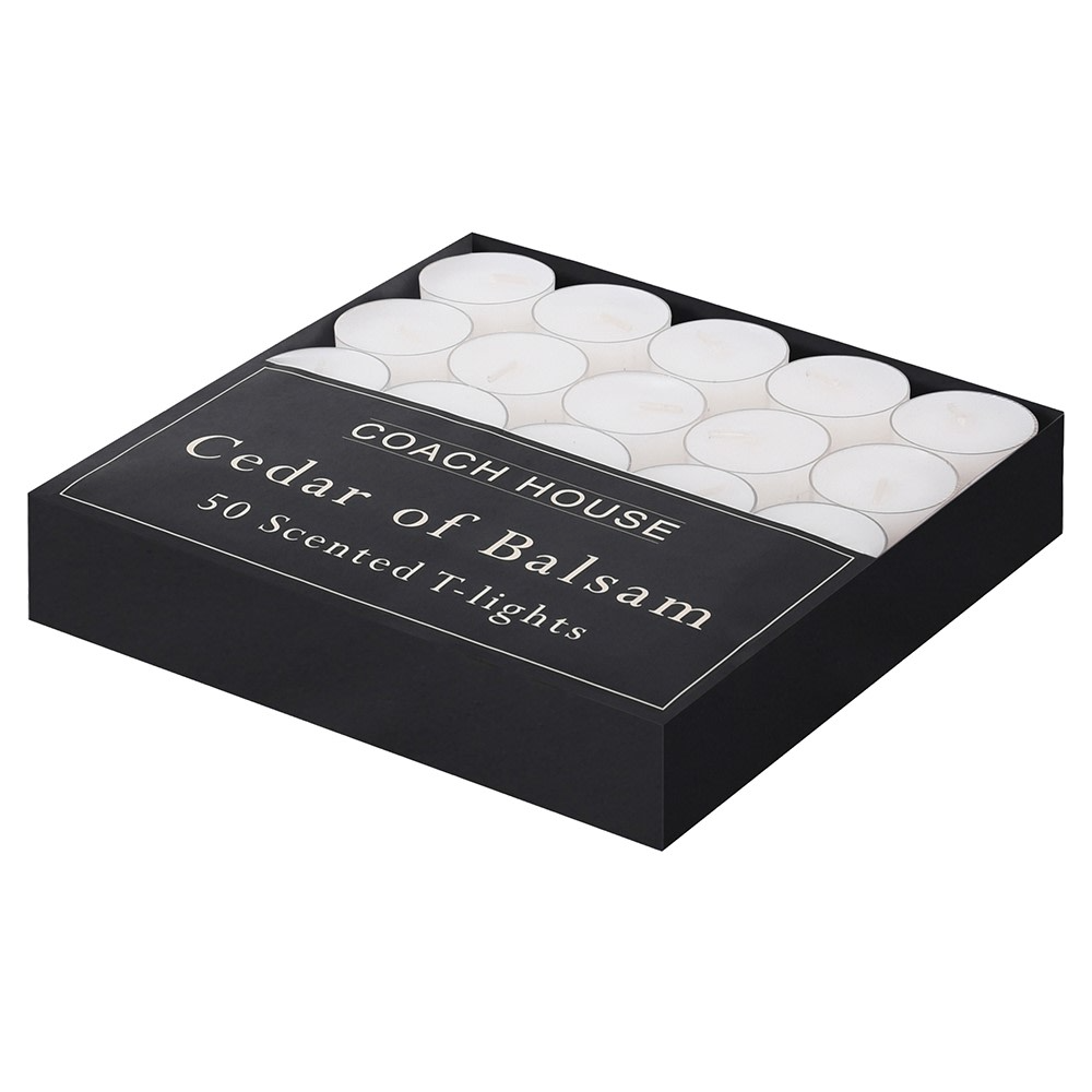 Set of 50 Cedar of Balsam T-light | Annie Mo's