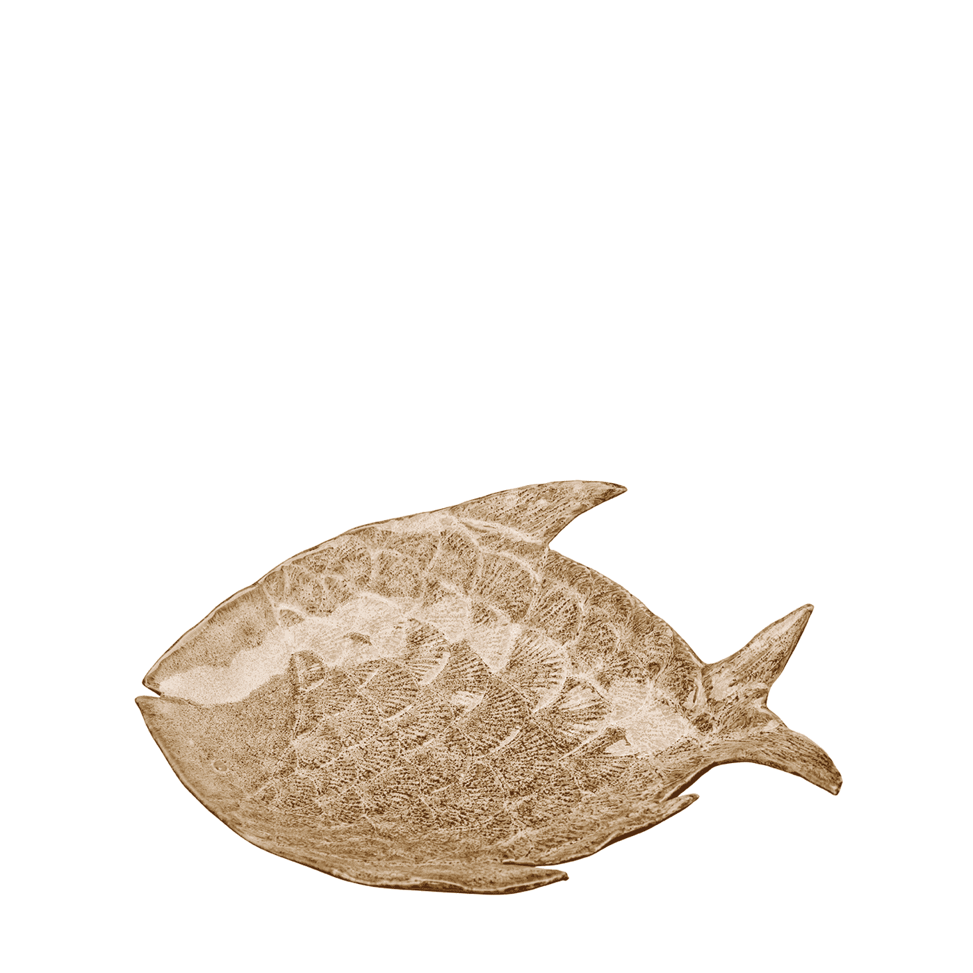 Porcelain Galia Fish Plates - Size Choice-B