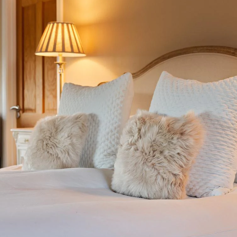 Sheepskin Cushion - Dover