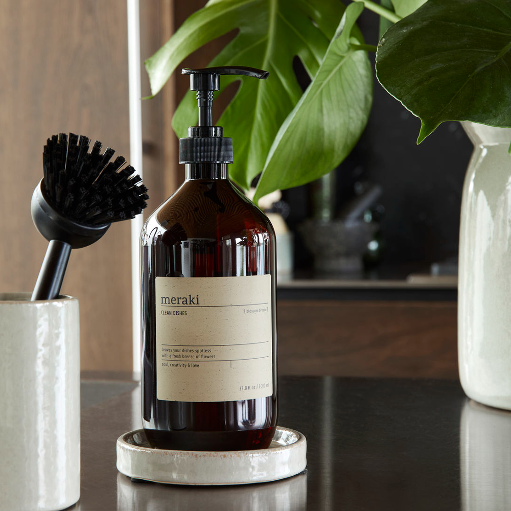 Shellish Grey Stoneware Soap Dish 12.5cm