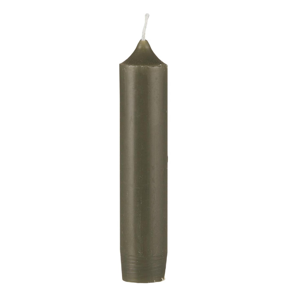 Short Dinner Candles - Olive 11cm