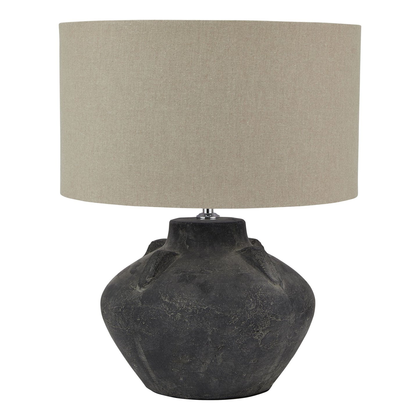 Siena Grey Lekanis Lamp with Shade