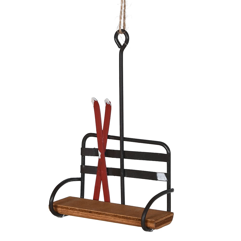 Ski Chairlift Hanging Decoration 14cm | Annie Mo's