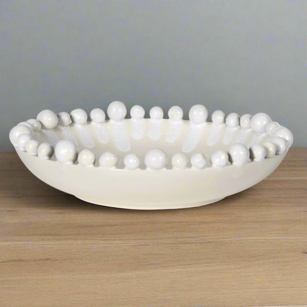 Small Drip Effect Bobble Bowl 23cm | Annie Mo's