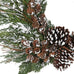 Snow Cedar Pinecone Wreath 60cm