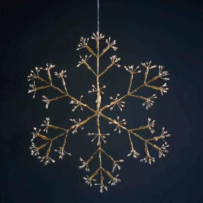 Snowflake (Large) 40cm LED Mains Operated
