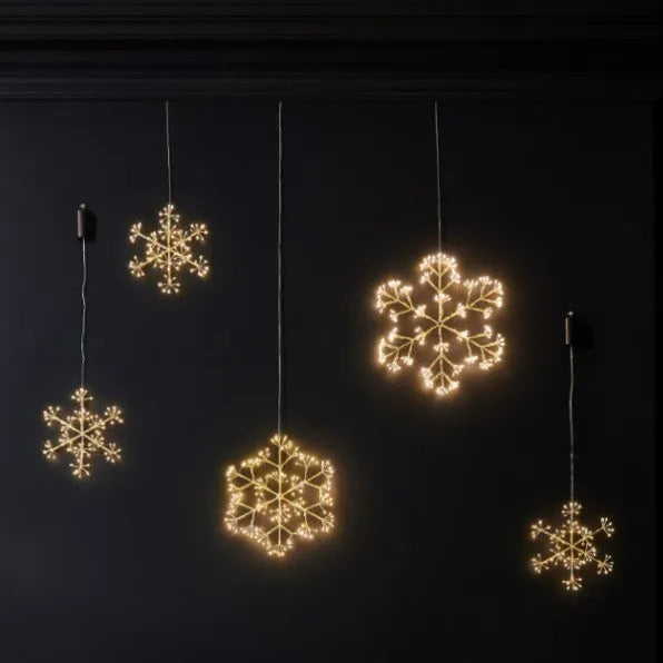 Snowflake (Champagne) 40cm-C