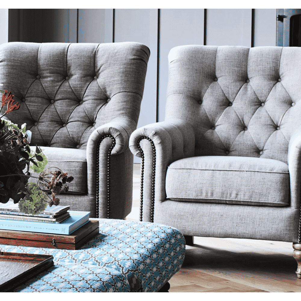 Sofia Armchair | Plain Fabrics-C