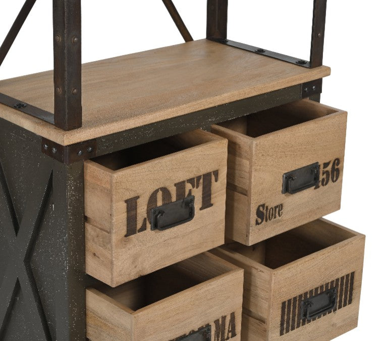 Soho Bookcase on Wheels | Annie Mo's