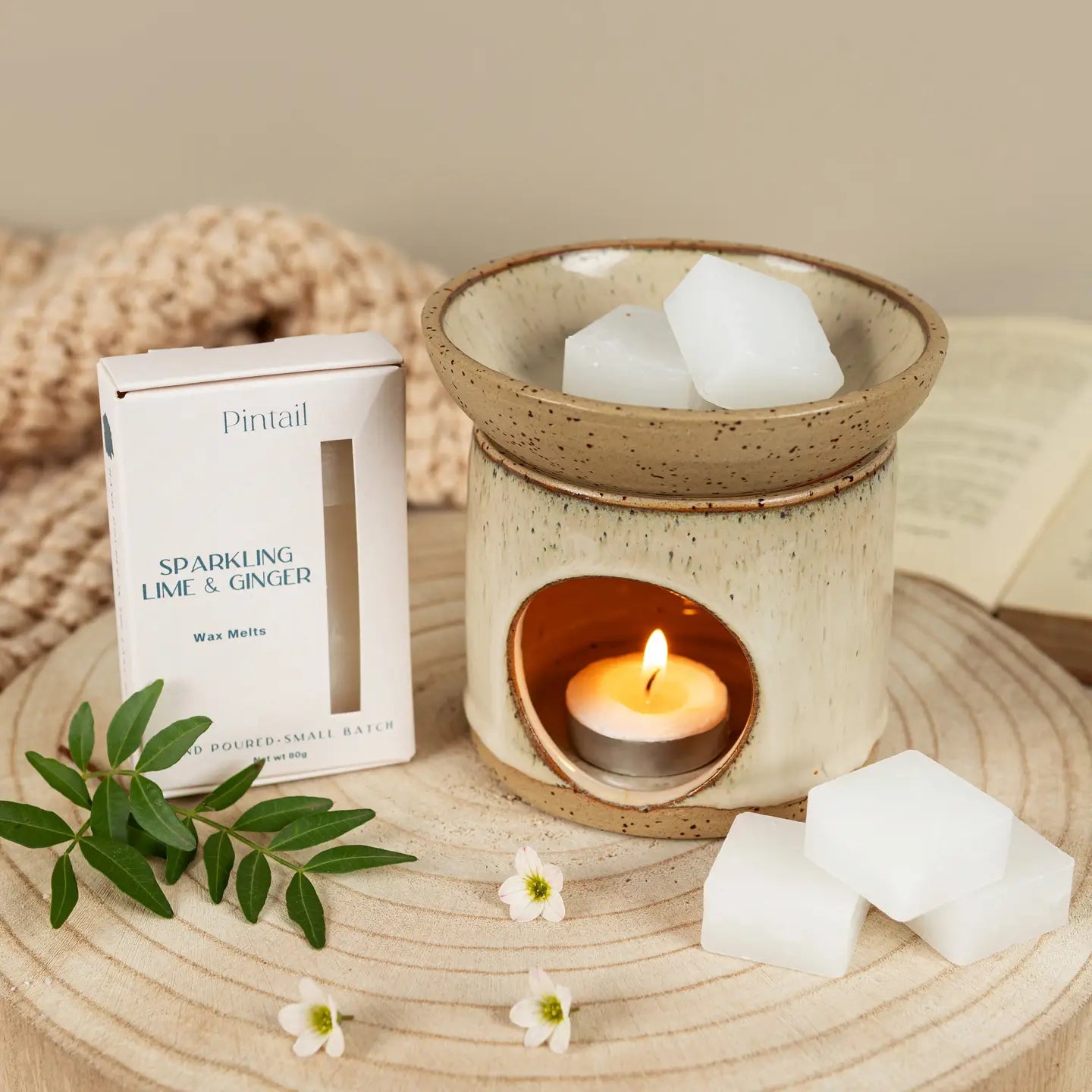 Sparkling Lime and Ginger Wax Melts
