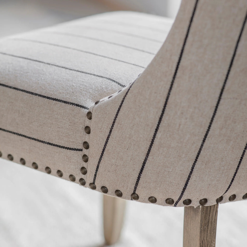 St Francis Striped Dining Chair