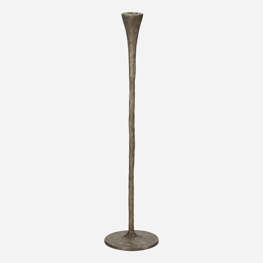 Stada Antiqued Brass Candlesticks - Size Choice