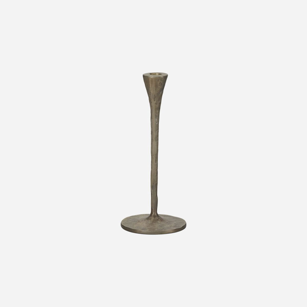 Stada Antiqued Brass Candlesticks - Size Choice