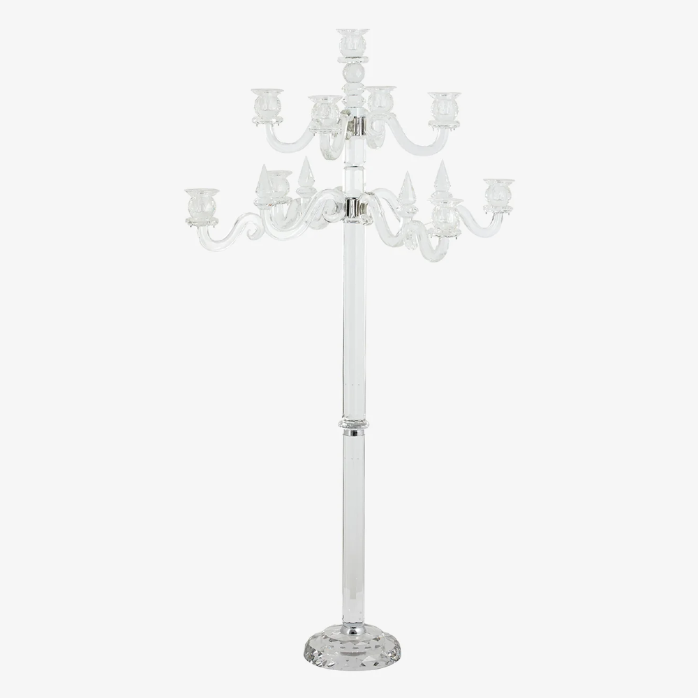 Statement Candelabra for Nine Dinner Candles 116cm