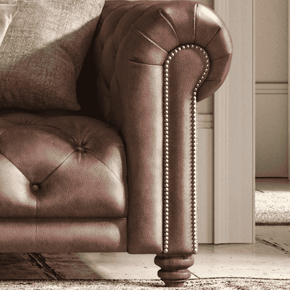 Stax Snuggler Sofa | Leathers | Annie Mo's