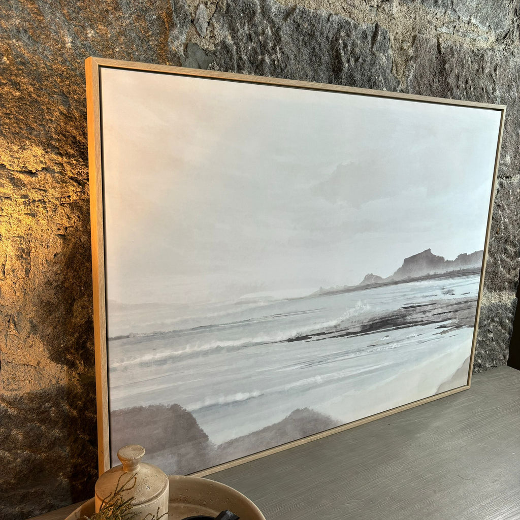 Still Water Framed Canvas 100cm C