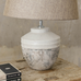 Clemsfold Stone Lamp with Gravel Shade 47cm