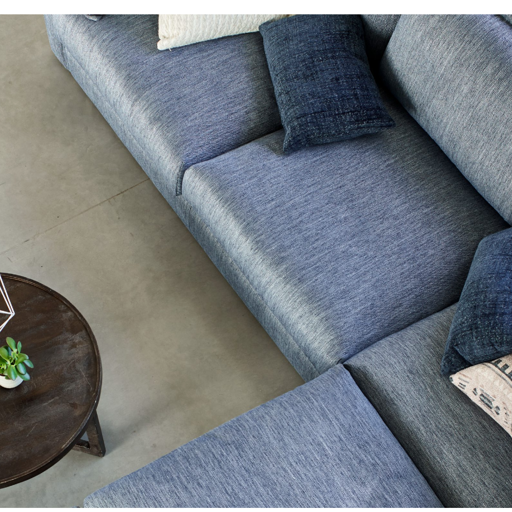 Summerton Three Corner One Open End | LHF with Footstool | Fabrics