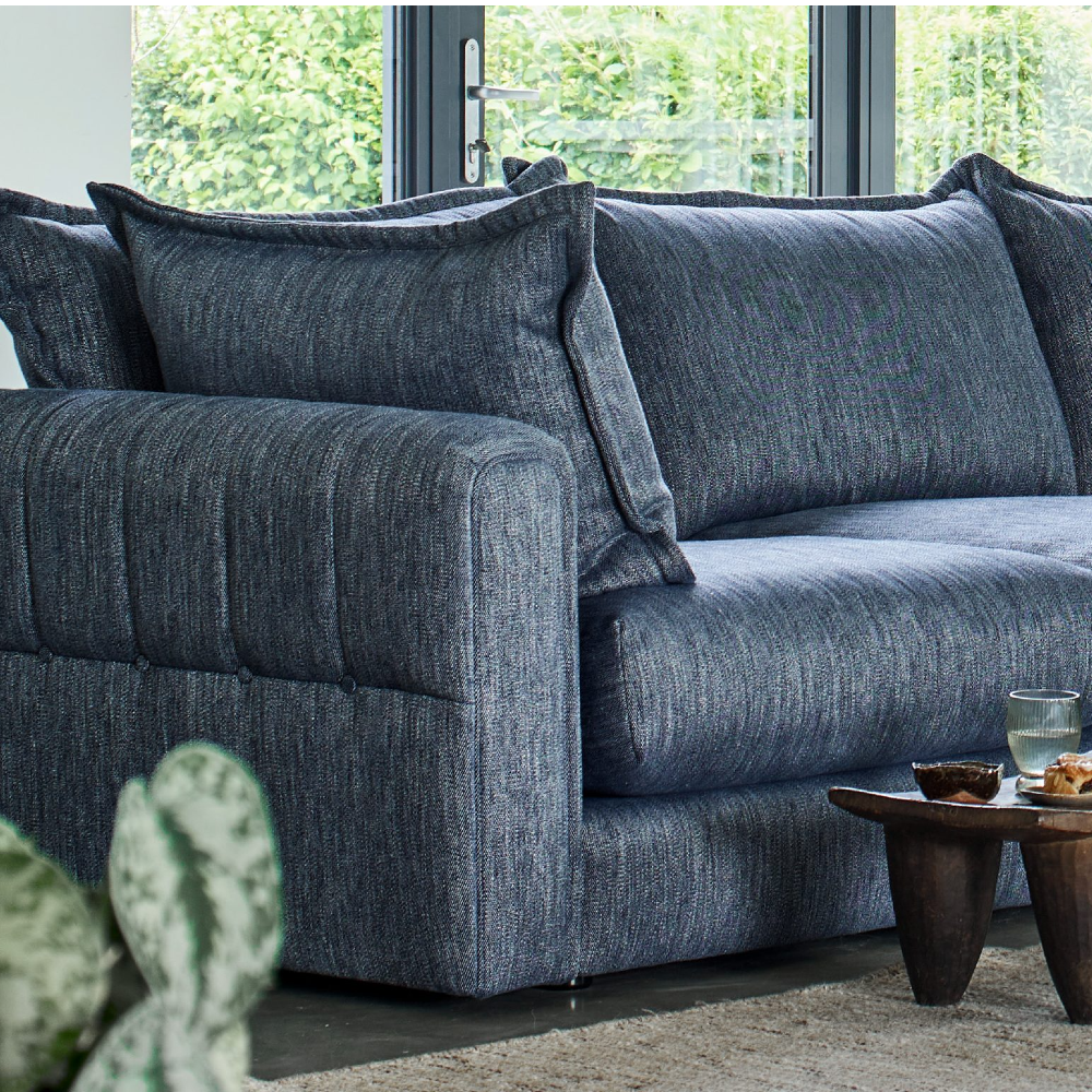 Summerton Three Corner One Open End | LHF with Footstool | Fabrics