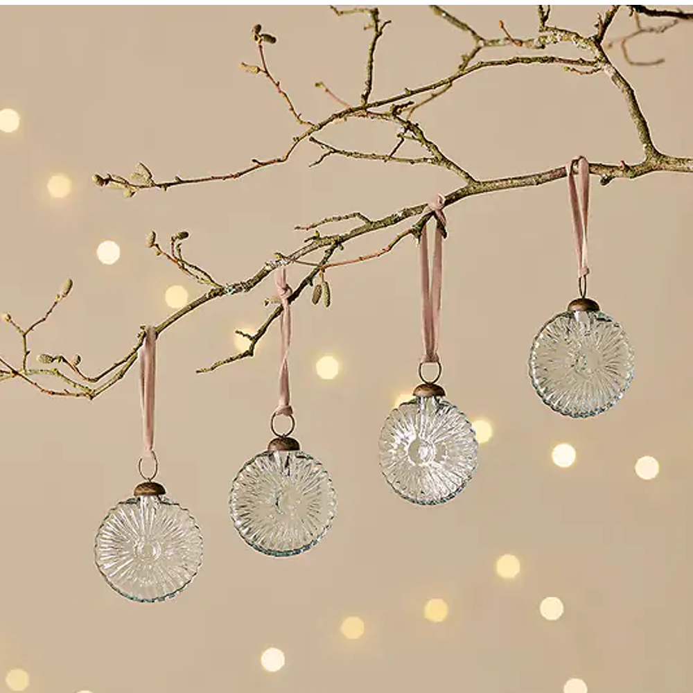 Sundara Baubles - Clear - (Set of Four) | Annie Mo's