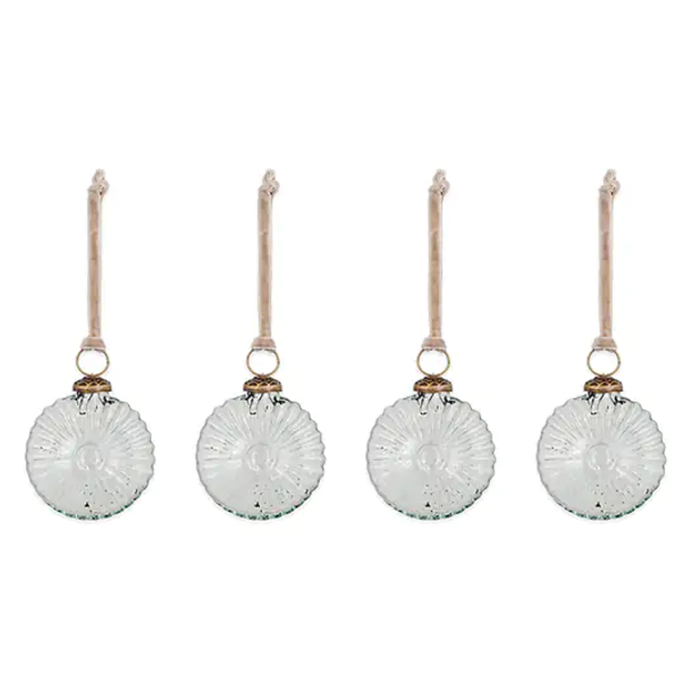 Sundara Baubles - Clear - (Set of Four)