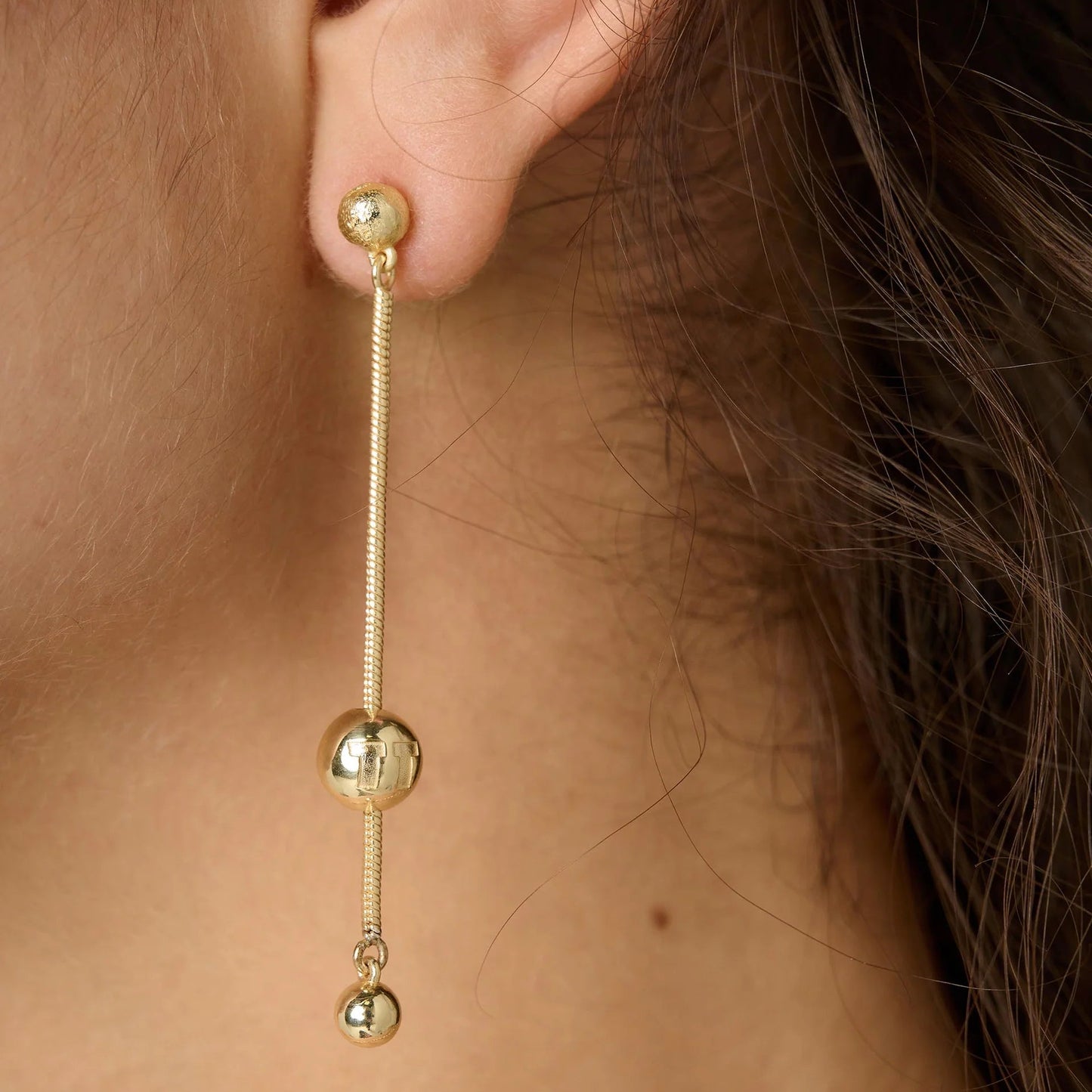 Synergy Earrings - Gold | Annie Mo's2