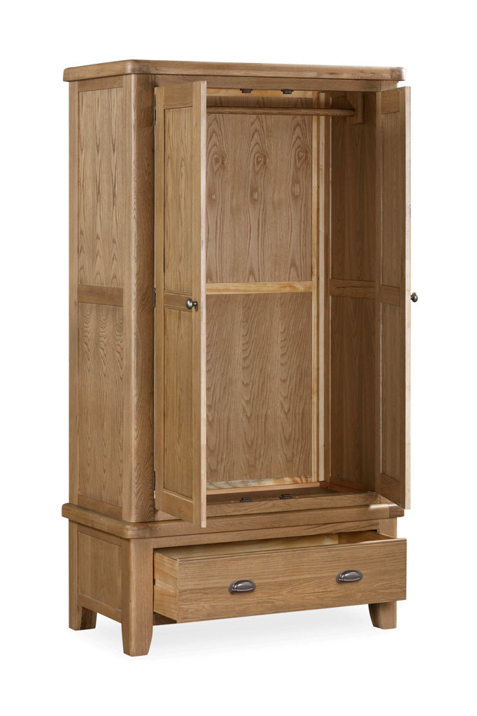 Tewkesbury Two Door Double Wardrobe 110cm Wide