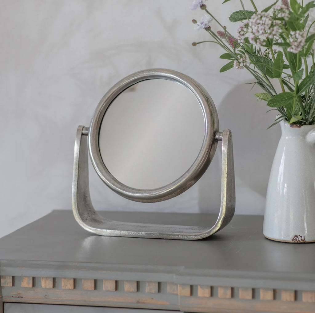 Smithfield Polished Table Mirror 29cm