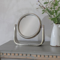 Smithfield Polished Table Mirror 29cm