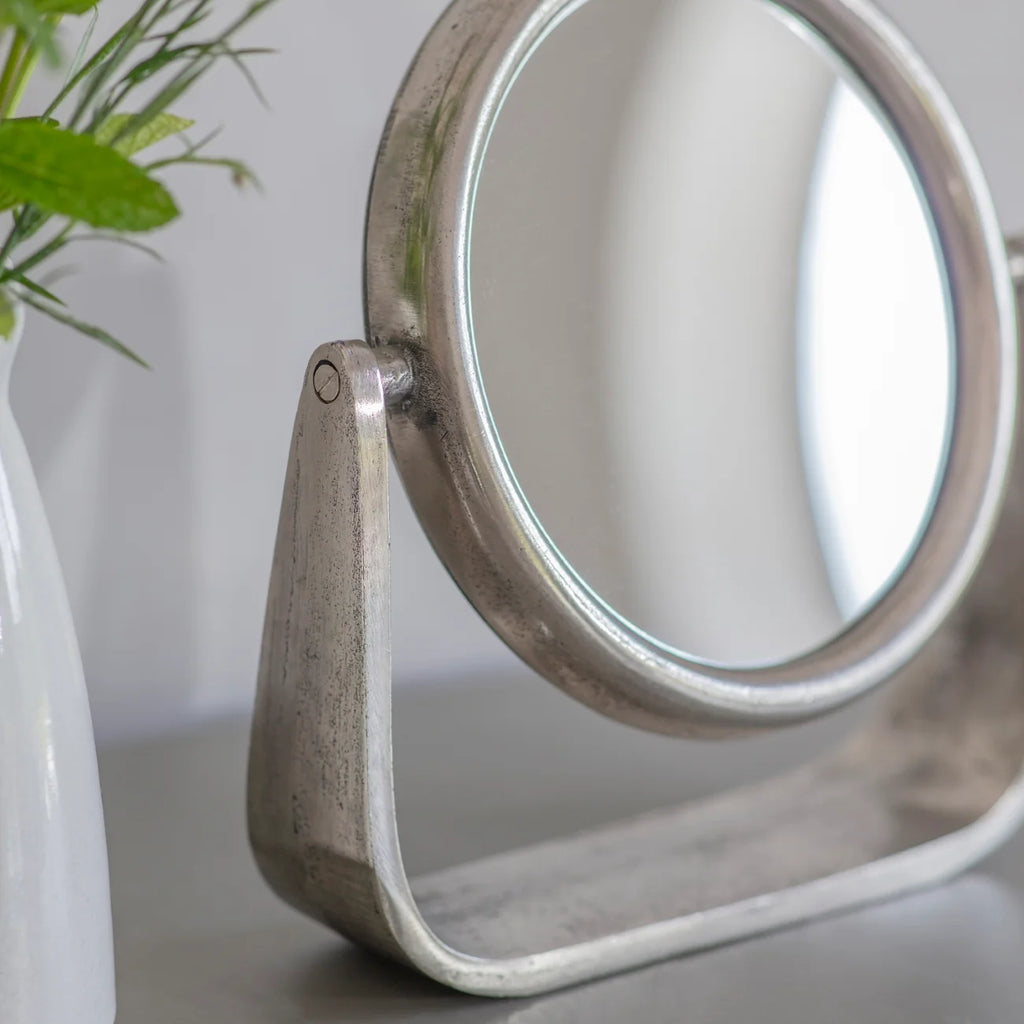 Smithfield Polished Table Mirror 29cm