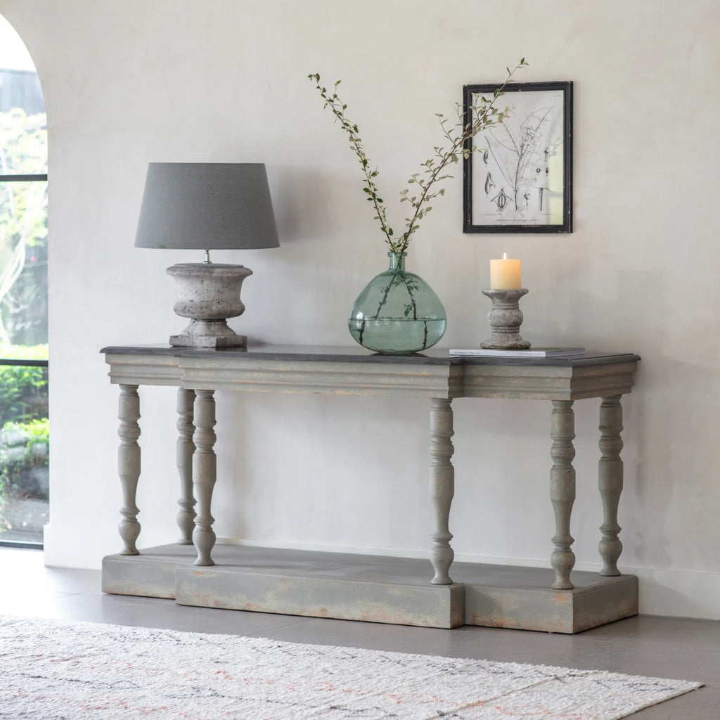 Collinson Stone Top Console Table 180cm | Annie Mo's