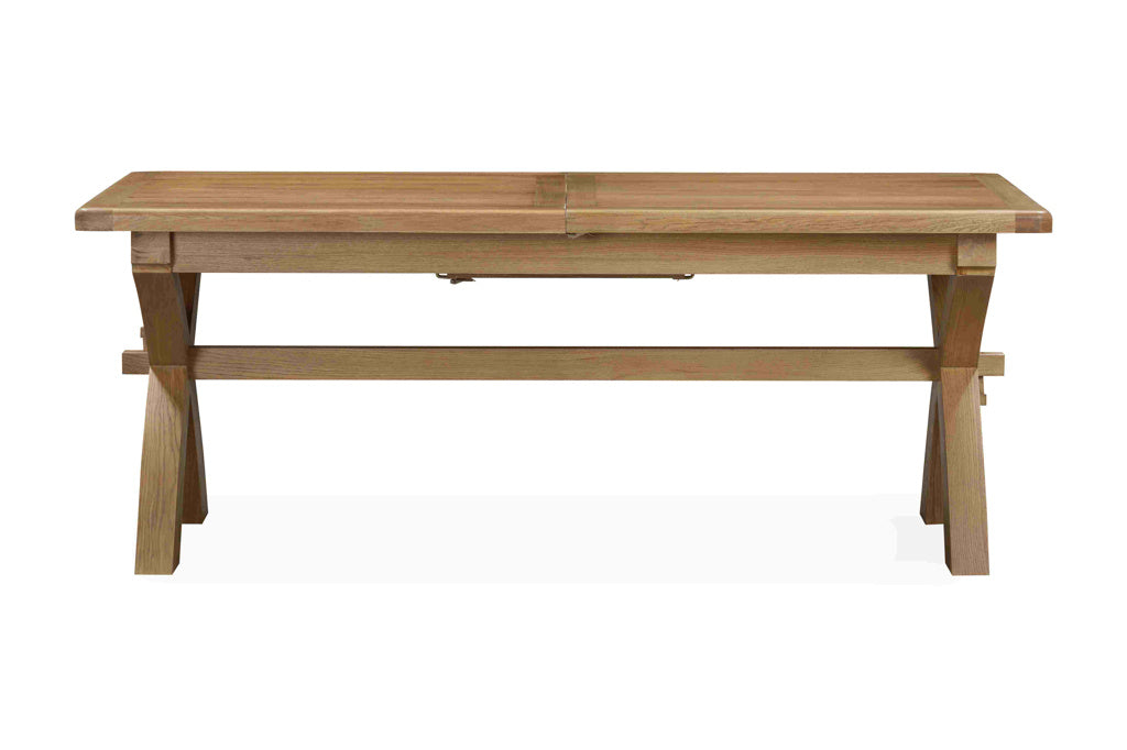 Tewkesbury Extending Dining Table with X Bar - Size Choice
