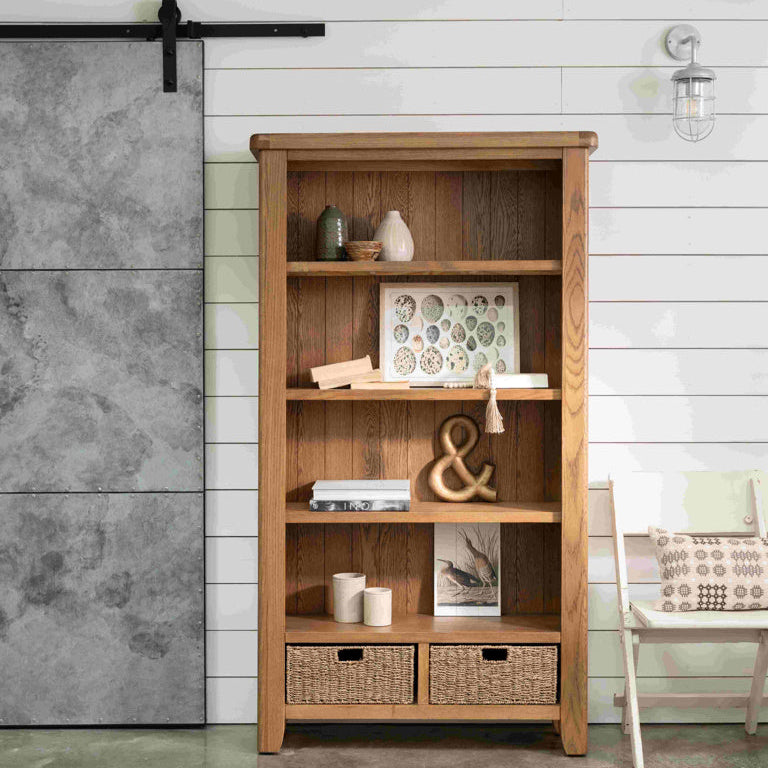 Tewkesbury Tall Bookcase 100cm | Annie Mo's