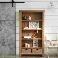 Tewkesbury Tall Bookcase 100cm | Annie Mo's