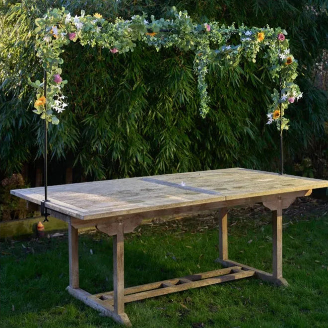 Table Frame (Black) 144 - 264cm