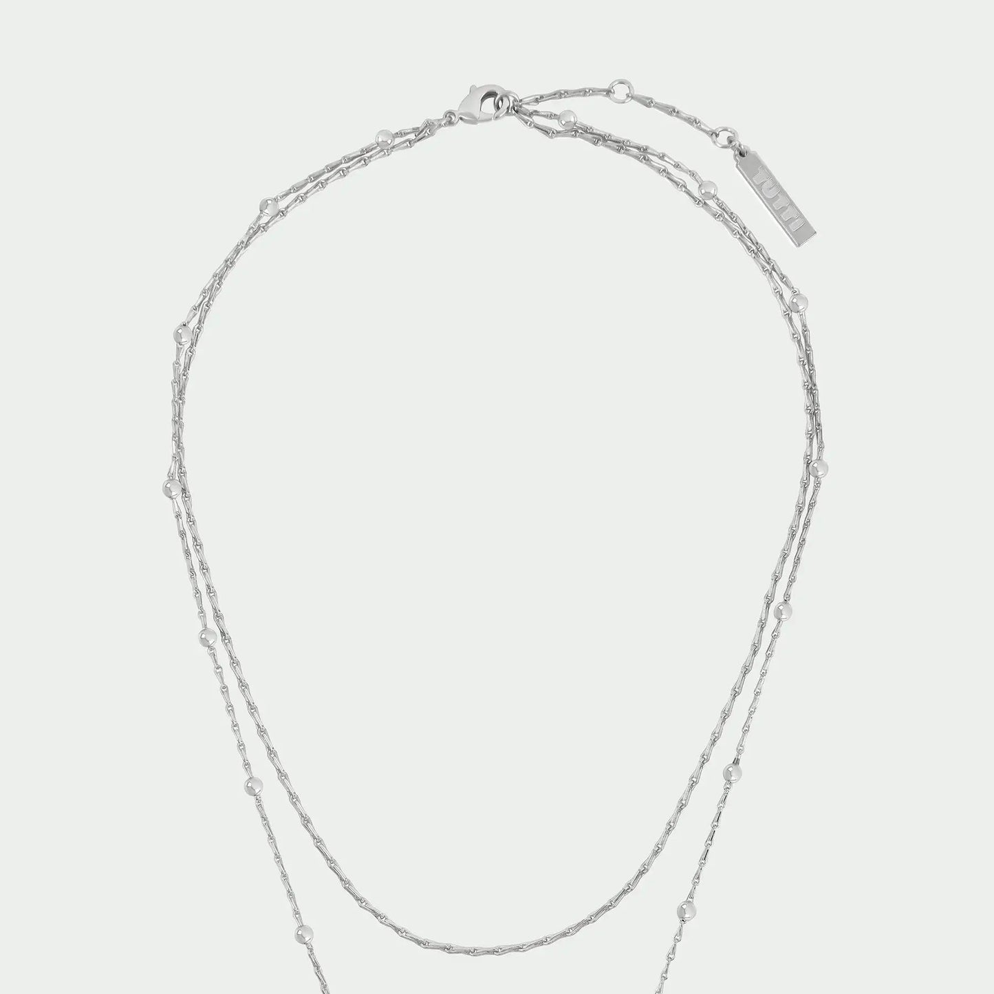 Tala Necklace - Silver-D